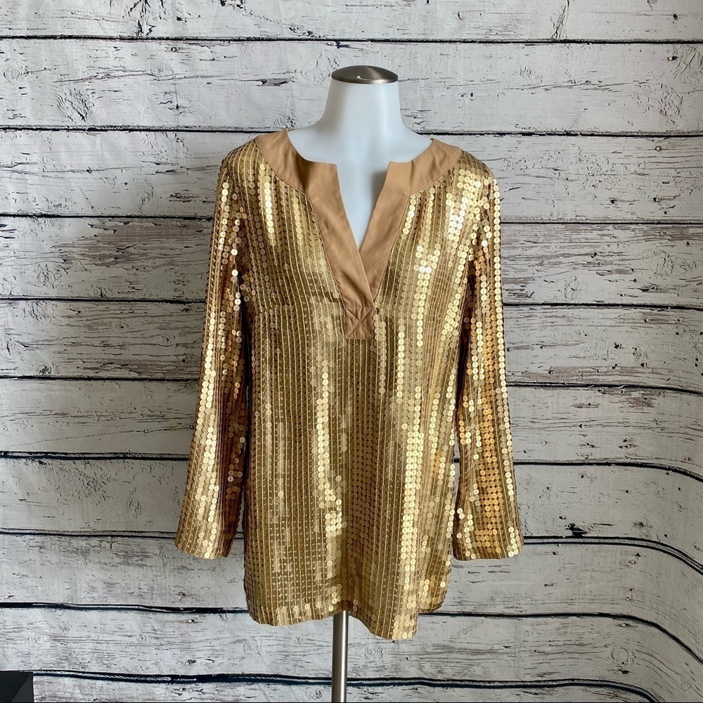 Michael Kors golden tunic